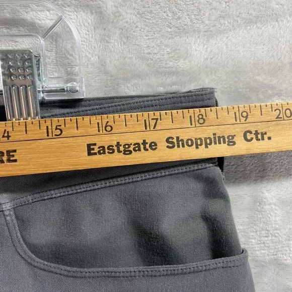 Outdoor Vital Pants men's 36x32 SATU Belted Charcoal Gray Performance Tapered - Picture 8 of 14